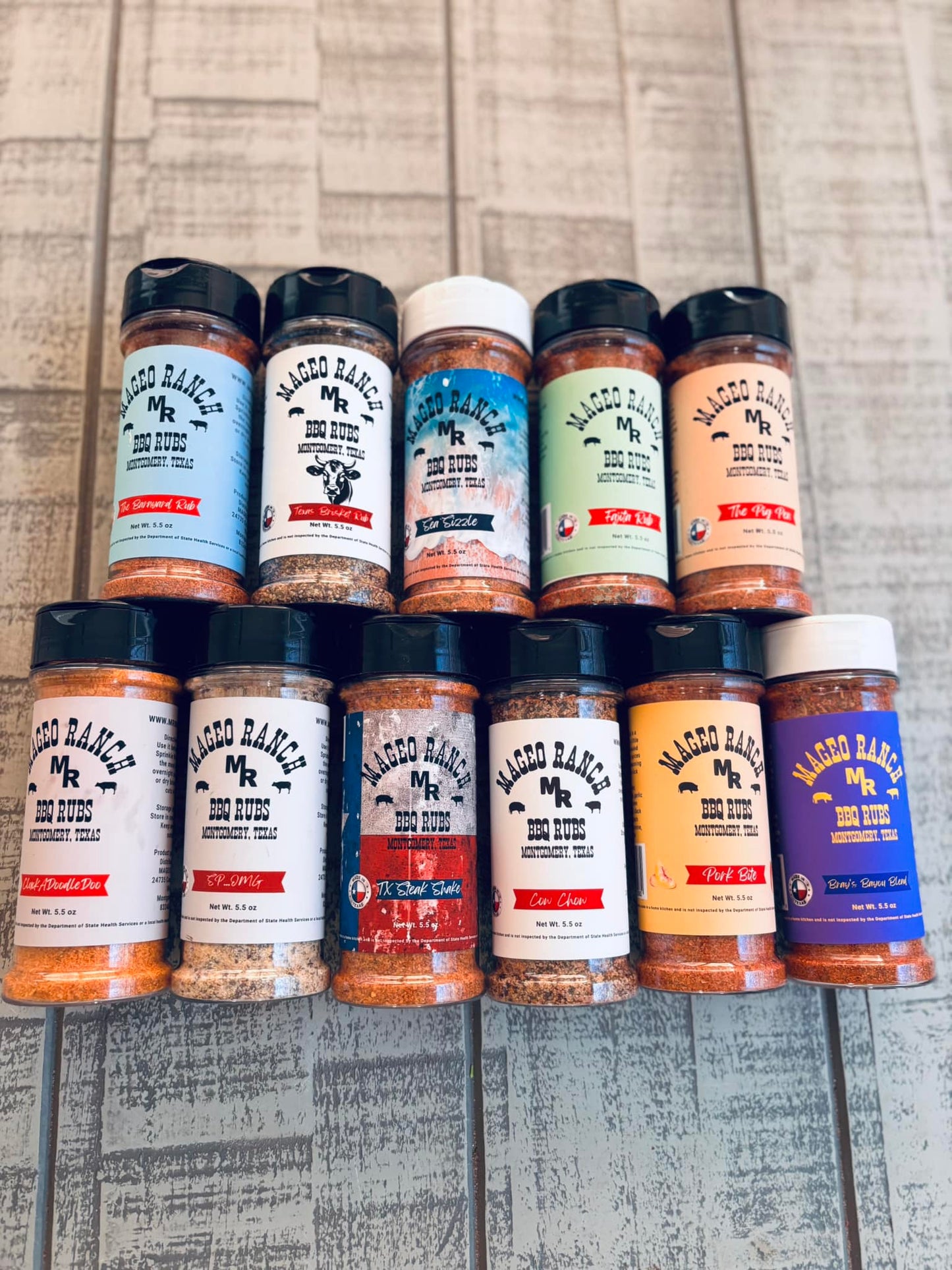 Mageo Ranch Bbq Rubs BARN YARD PACK
