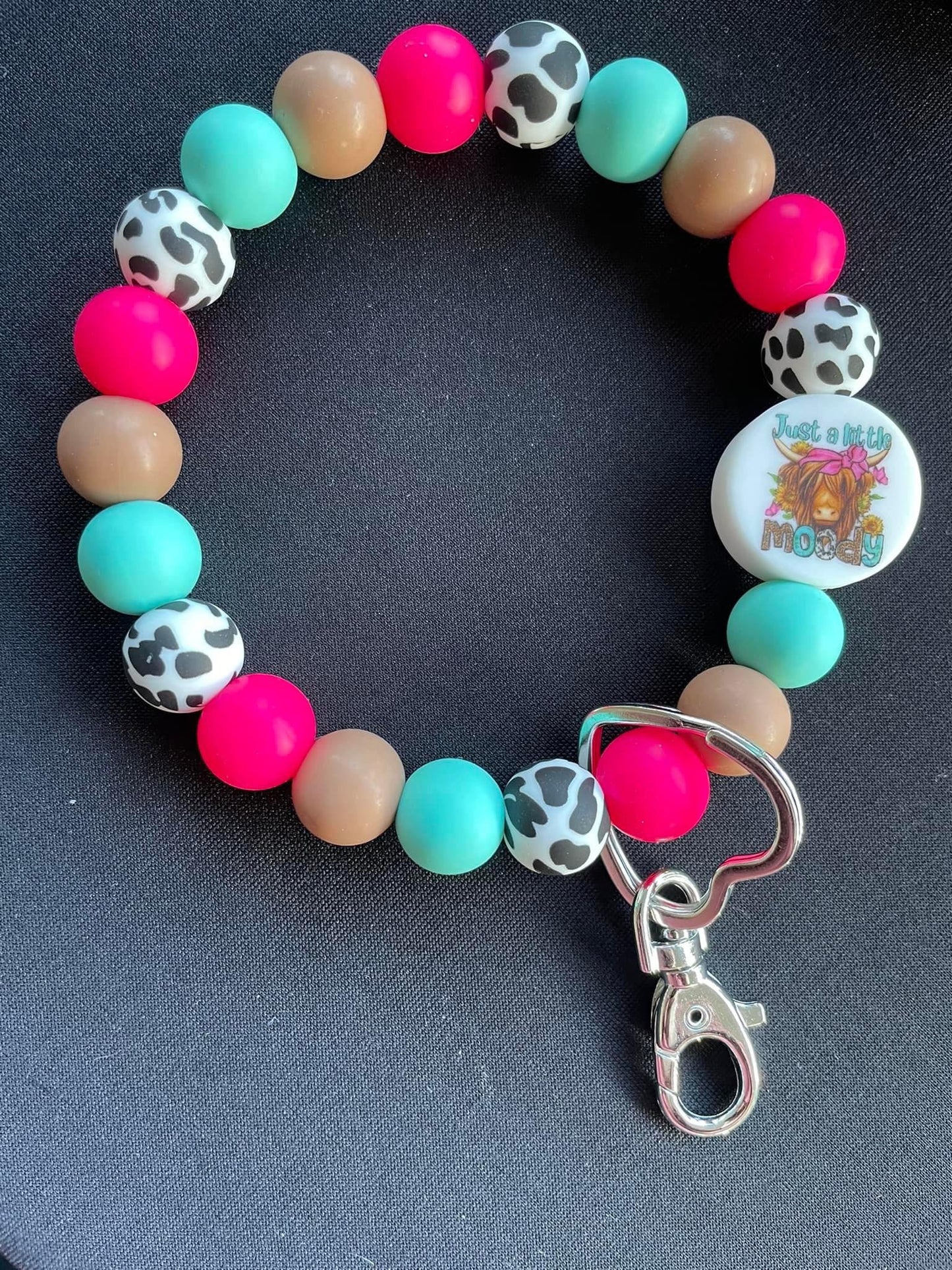 Just a Little Moo-dy Wristlet