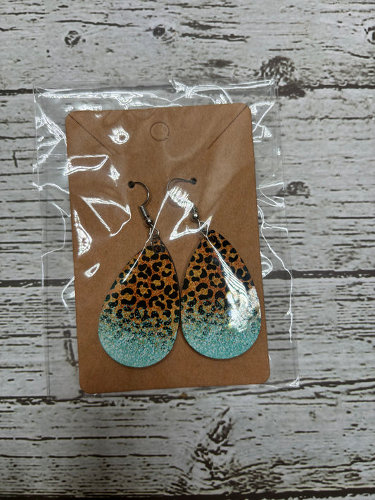 Teal Leopard